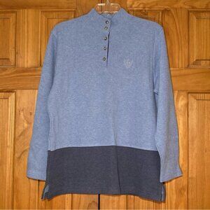 NWOT Vintage Preswick & Moore Petites Mock Neck Top Size LP